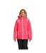 Womens/ladies Patterned Hooded Regular Ski Jacket Prism Pink Spyder-2