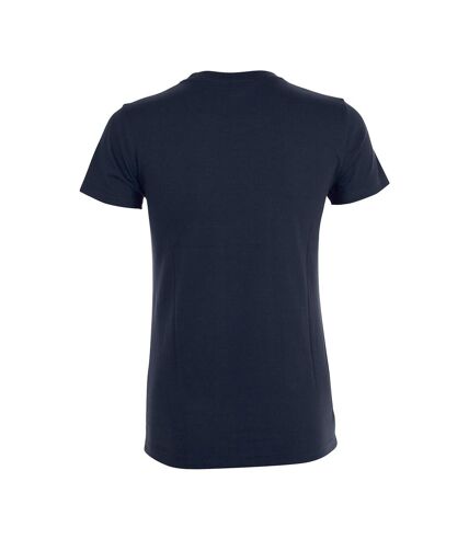 SOLS Womens/Ladies Regent Short Sleeve T-Shirt (Navy) - UTPC3774
