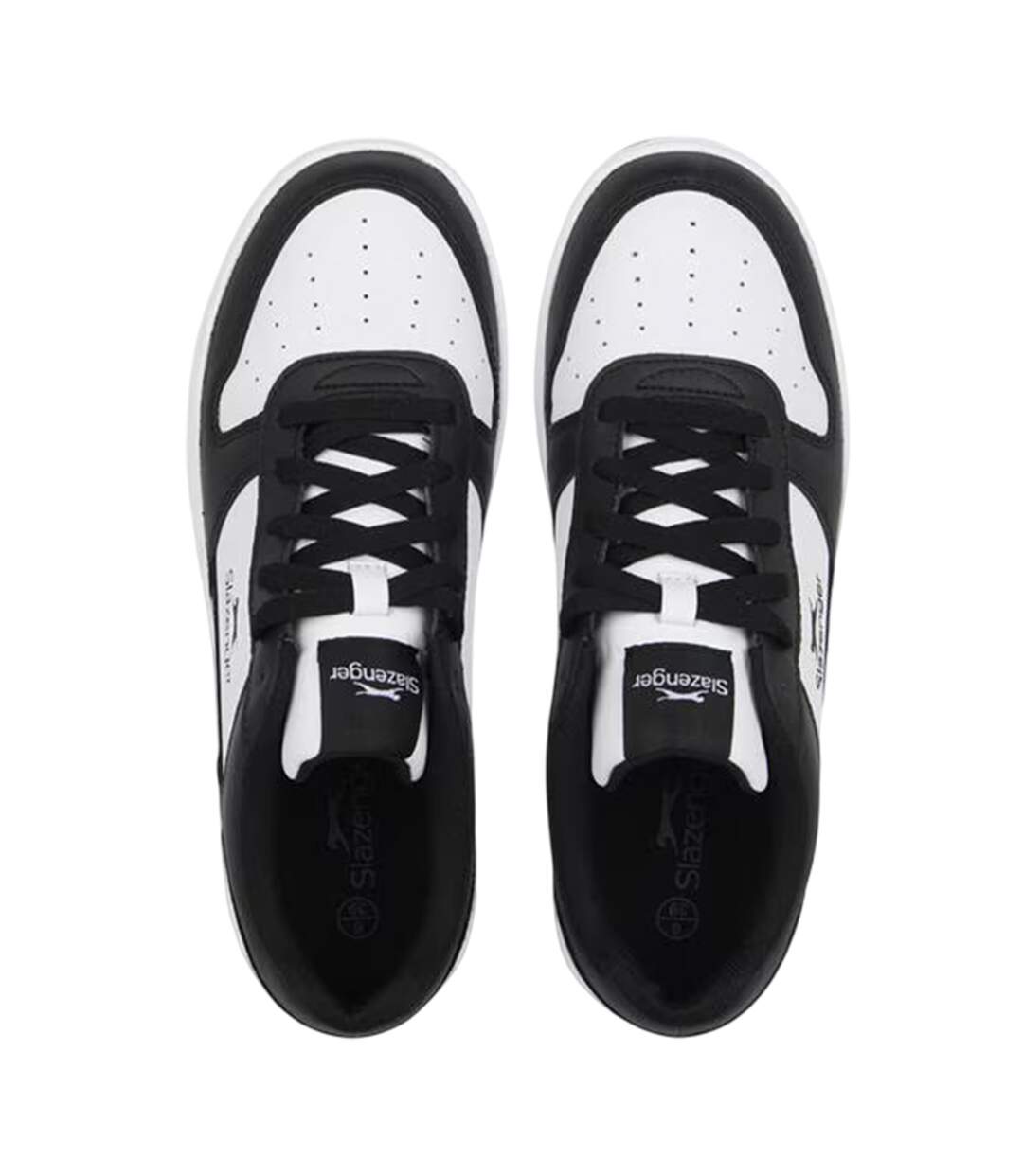 Baskets Femme Noir Blanc Slazenger-3