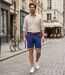CHALLENGER L2102B Bermuda en coton twill pour un style estival chic et intemporel-5