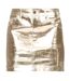 Womens/ladies Milena Lupe Y2k Mini Skirt Gold AmyLynn-2