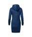 Robe À Capuche Snap Femme Bleu Foncé Malfini-2