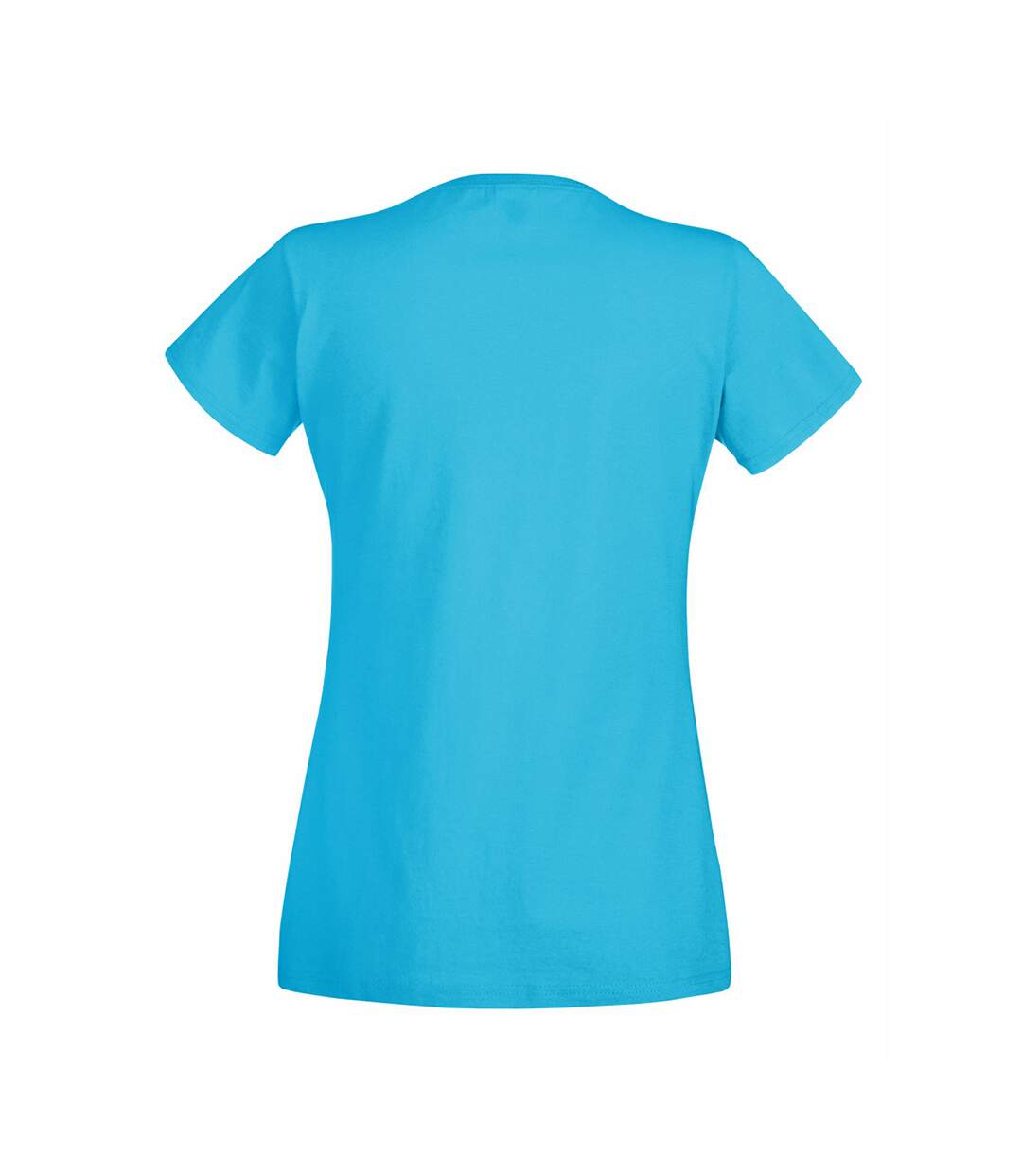 T-shirts manches courtes femmes bleu vif Fruit of the Loom