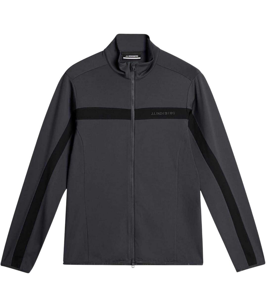 Mens Jarvis Logo Track Jacket Asphalt J.Lindeberg-1