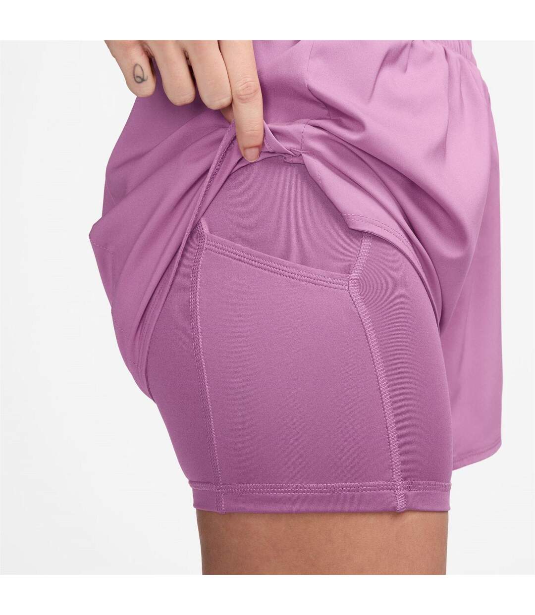 Short De Course Pro Femme Violet Clair Nike-4
