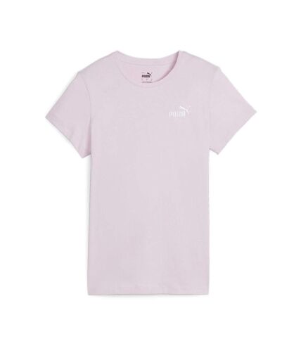 T-shirt Mauve Femme Puma Ess+ Embroid - XXS