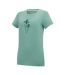 Womens/ladies Fingal Flowers Stretch T-shirt Ivy Moss Regatta-3