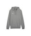 Sweat À Capuche Homme Gris Argenté Puma-1