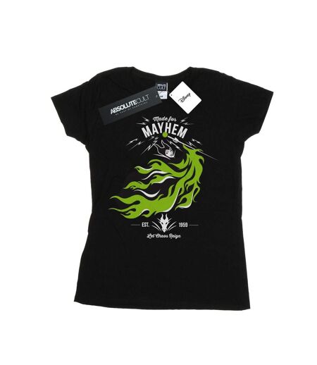 Disney T-shirt en coton Femmes/Dames Evil Queen Made For Mayhem (Noir) - UTBI44504