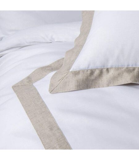 Parure de Lit 3 Pièces Lauraline 240x220cm Blanc