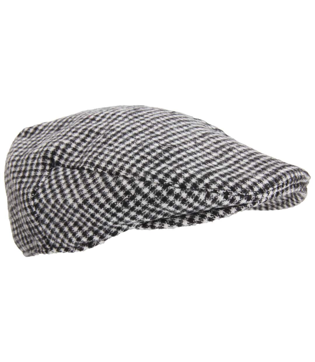 Mens Traditional Lined Flat Cap (Dogstooth) - UTHA498-1