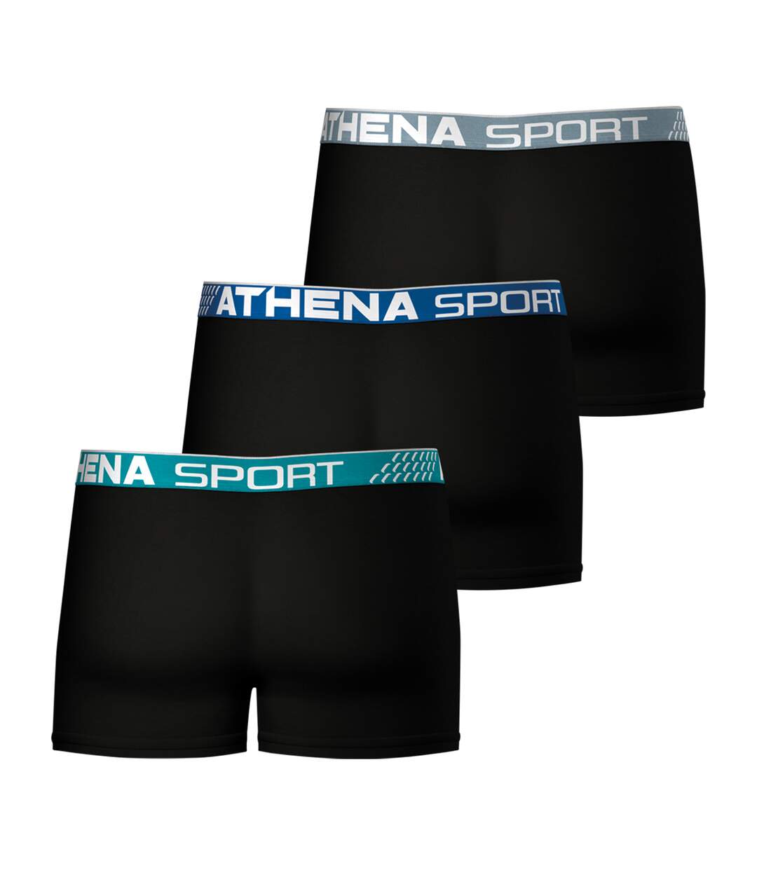 Lot de 3 boxers homme Fresh Athena-4