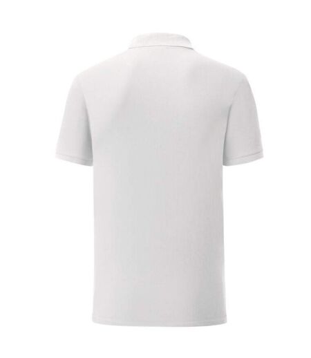 Polo Manches Courtes Homme Blanc Fruit Of The Loom
