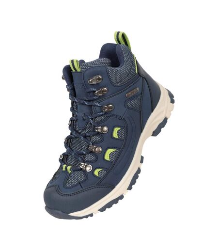 Mountain Warehouse - Bottines de marche ADVENTURER - Enfant (Bleu) - UTMW1657