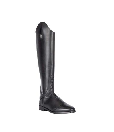 Bottes de campagne en cuir tivoli pour hommes noir Moretta