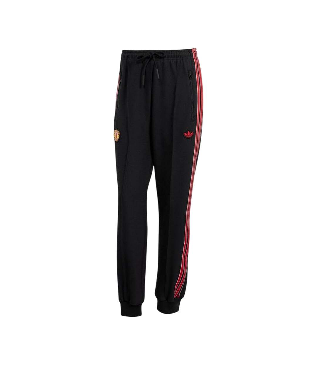 Pantalon De Survêtement Motif/style Manchester United Fc Terrace Icons Femme Noir Adidas-2