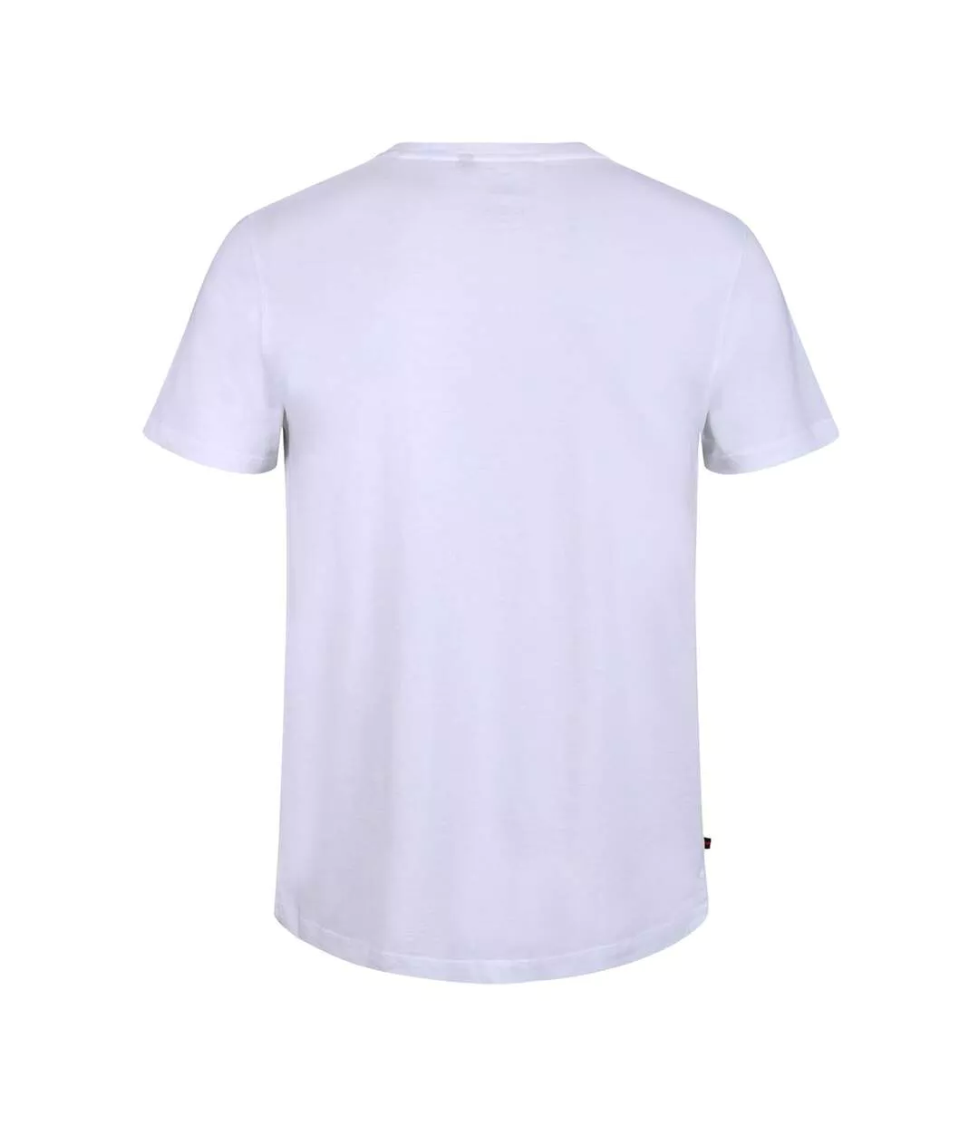 T-shirt Style Imprimé Feuille Cogolin Homme Blanc Luke 1977-2