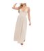 Robe Longue Femme Crème I Saw It First-2