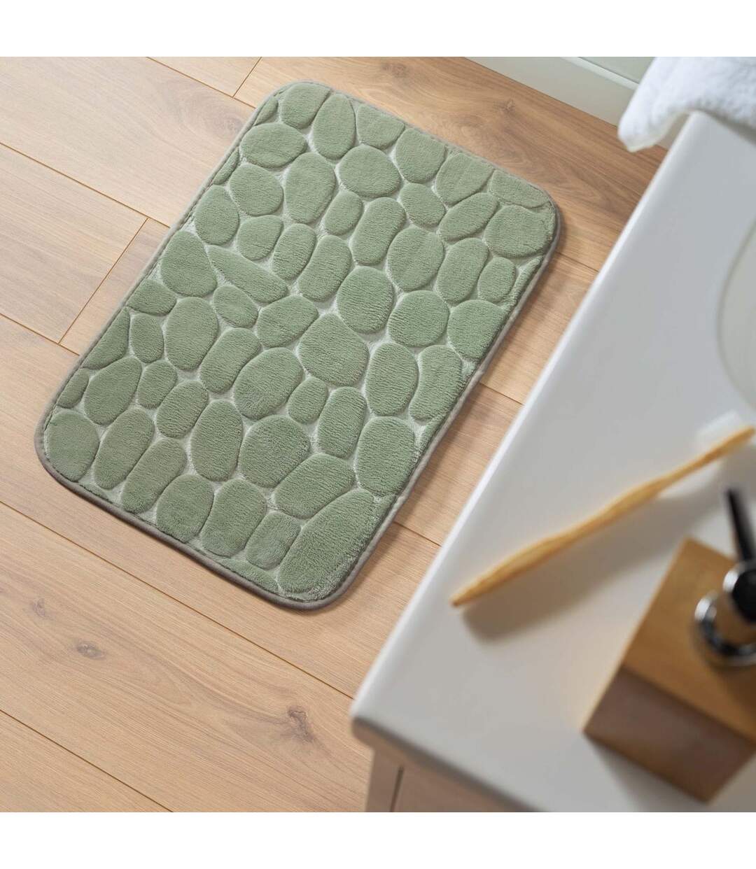 Tapis de Bain Ricochet 50x80cm Sauge-4