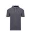 Polo bio classique pour hommes marl gris Raging Bull