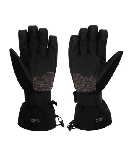 Unisex Adult Powder Ski Gloves Black Gul