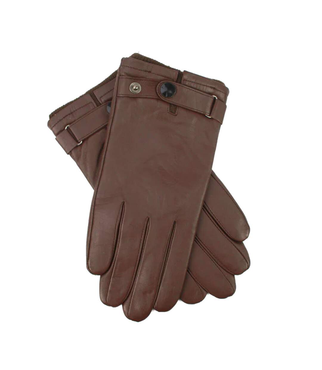 Unisex adult premium leather driving gloves brown Eastern Counties Leather-2