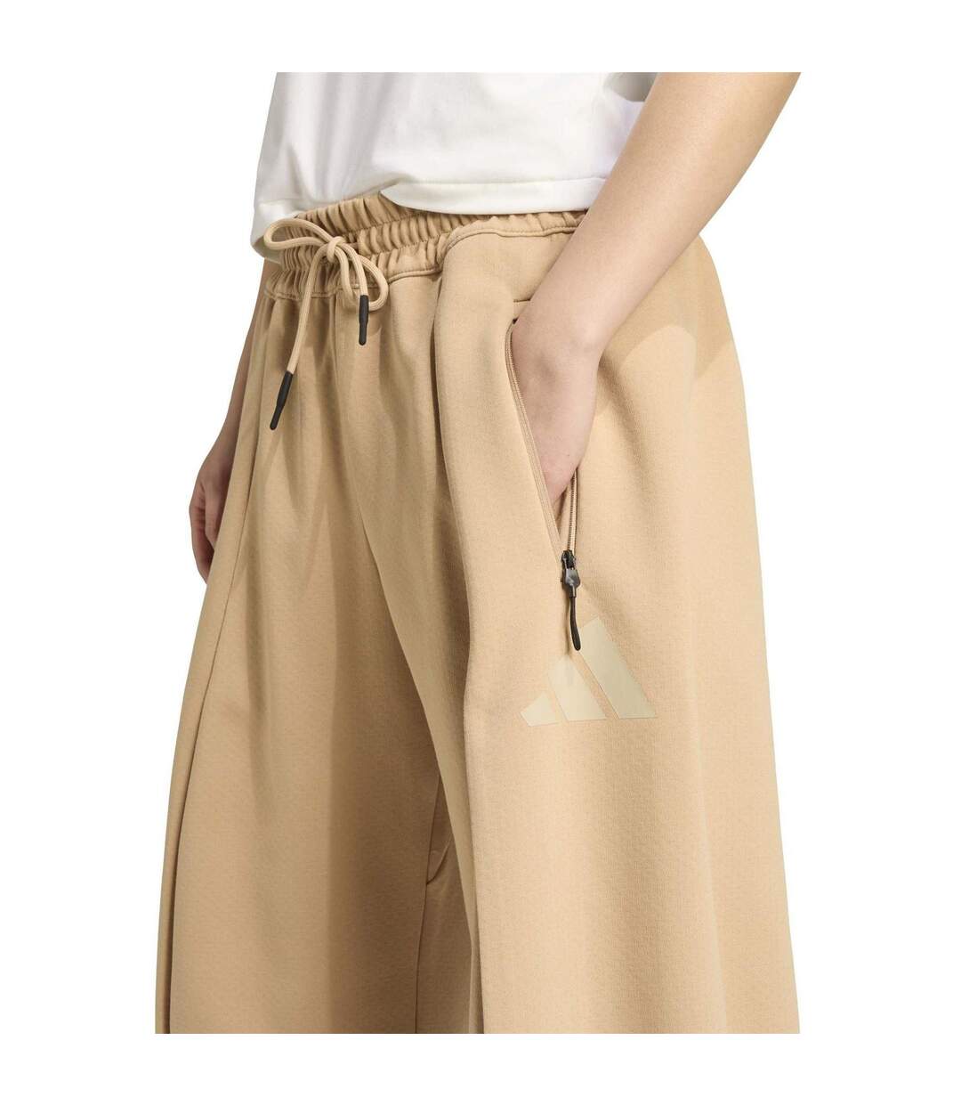 Pantalon De Jogging Z.n.e. Femme Beige Adidas-4