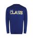 Unisex Adult Floral Logo Sweatshirt Iris Blue Cavalli Class-1