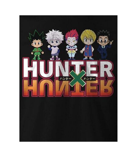T-shirt Hunter Team Homme Noir Hunter X Hunter
