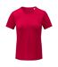 Elevate Womens/Ladies Kratos Short-Sleeved T-Shirt (Red)