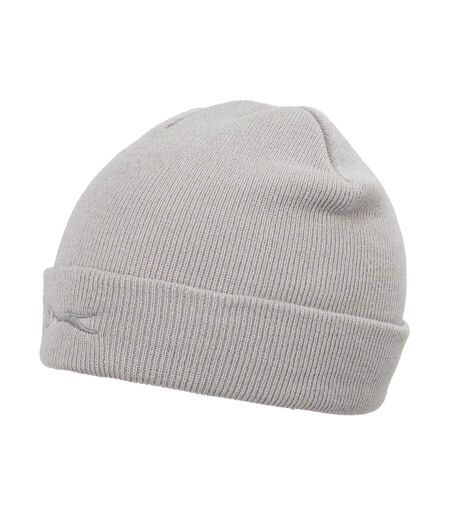 Bonnet Hiver Motif/style Côtelé Homme Gris Slazenger