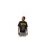 T-shirt Motif/style Imprimé Graphique Homme Noir GodMade-1