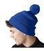 Bonnet snowstar adulte bleu roi vif Beechfield