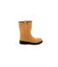Grafters Mens Leather Safety Rigger Padded Ankle Toe Cap Boots (Tan) - UTDF549
