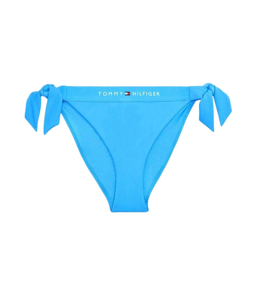 Culotte Brésilienne Motif/style Détail À Nouer Femme Bleu Ciel Tommy Hilfiger-1