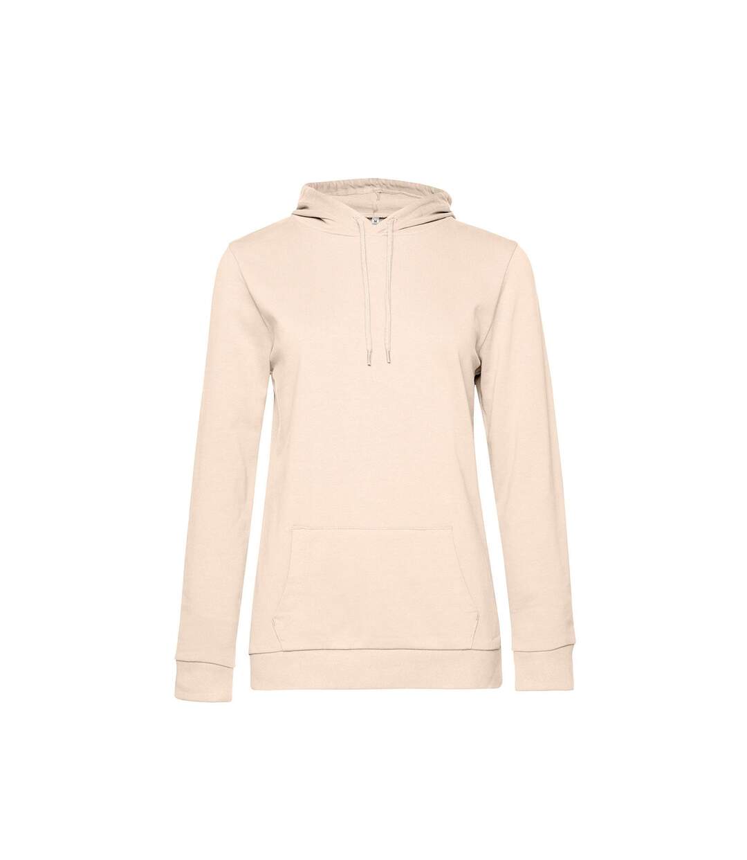 B&c Womens/ladies Sweat À Capuche Rose Pâle BANDC-1