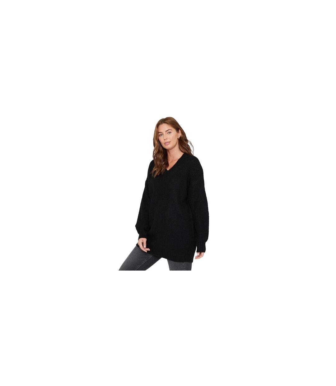 Sweat Manches Longues Femme Noir Be You-1