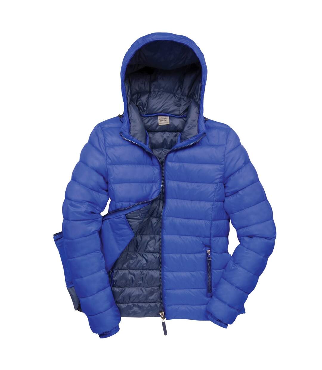 Urban snowbird veste rembourrée à capuche femme bleu roi/bleu marine Result