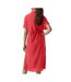 Robe corail femme vero moda miris-2