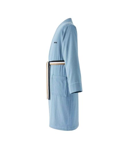 Womens/ladies Blinea Stripe Detail Kimono Robe Horizon Boss