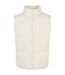 Mens cord gilet white sand Urban Classics-1