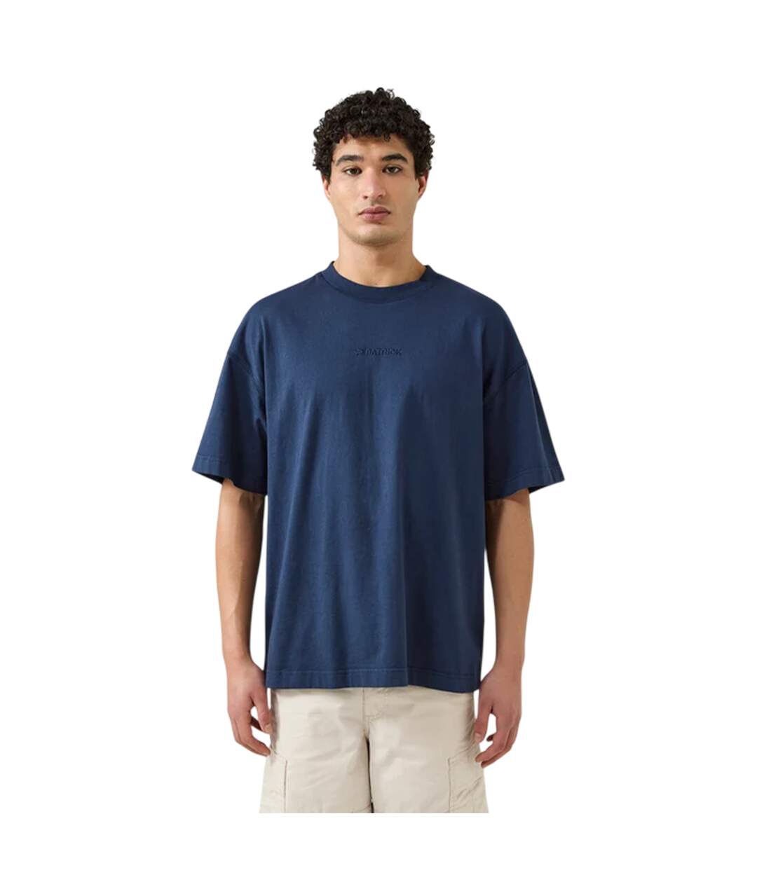 Mens Andrew T-shirt Navy Patrick-2