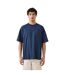 Mens Andrew T-shirt Navy Patrick-2