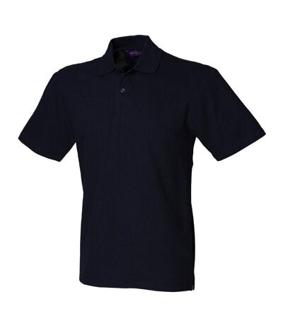 Polo adulte bleu marine Henbury