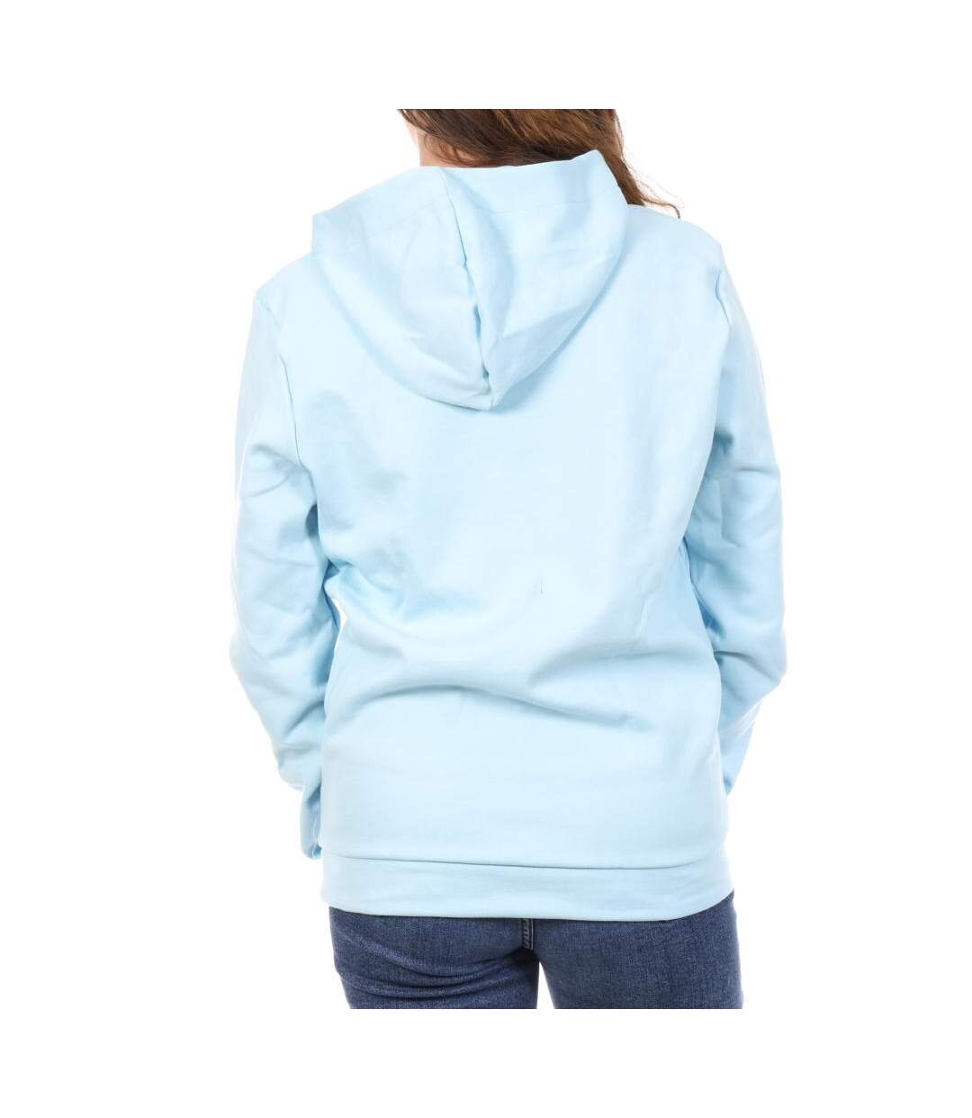 Sweat à capuche bleu ciel femme le coq sportif n°34-2