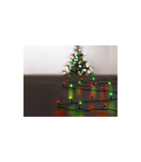 Guirlande de Noël Lumineuse Timer 30m Rouge & Vert
