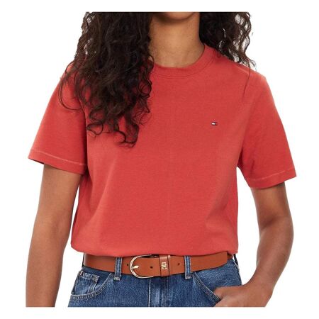 T-shirt Orange Femme Tommy Hilfiger Modern Regular - L