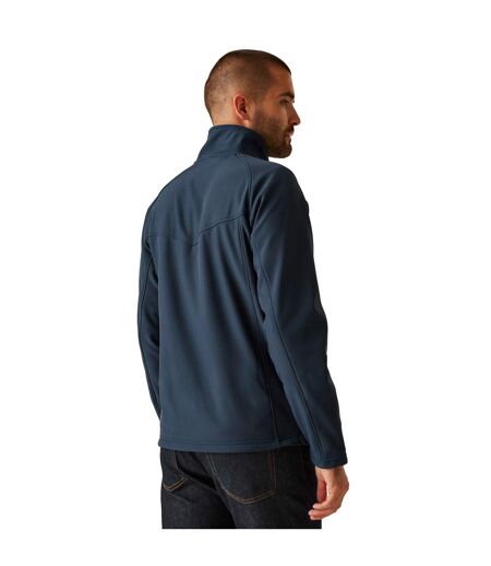 Mens Uproar Soft Shell Jacket Navy Regatta Professional