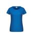 T-shirt Basic Femme Bleu Roi James And Nicholson-1