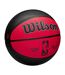 Ballon De Basket Motif/style Nba Miami Heat Taille 7 Noir Rouge Wilson-2